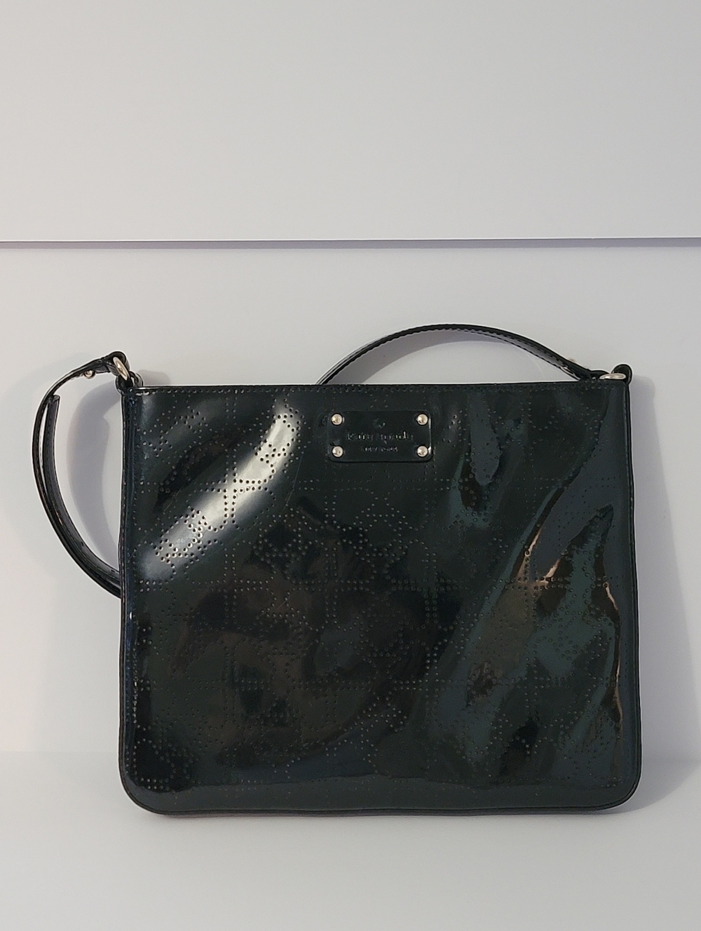 Kate Spade Black Patent Leather Purse